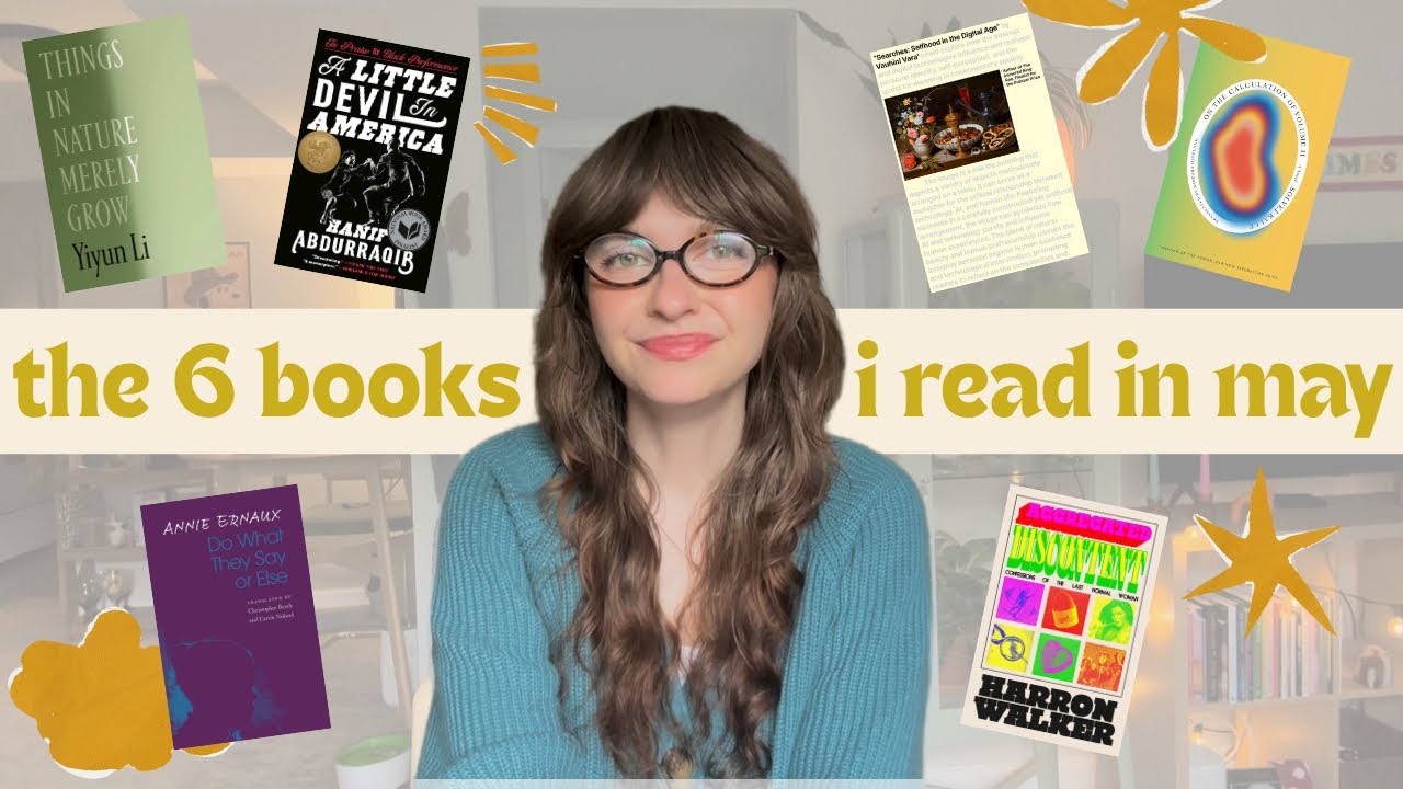 may reading wrap up 📚 new releases and some author events!