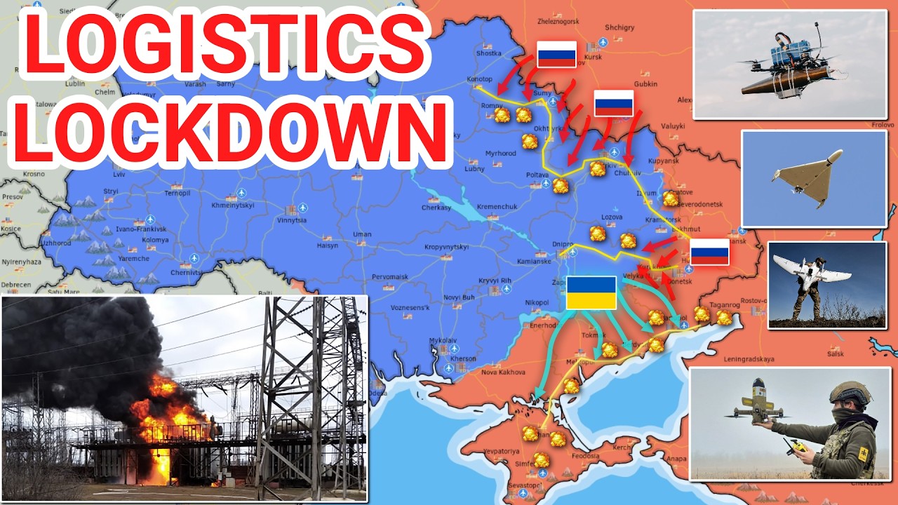 The Ukraine War Just Changed Forever as Both Sides Attack Supply Highways