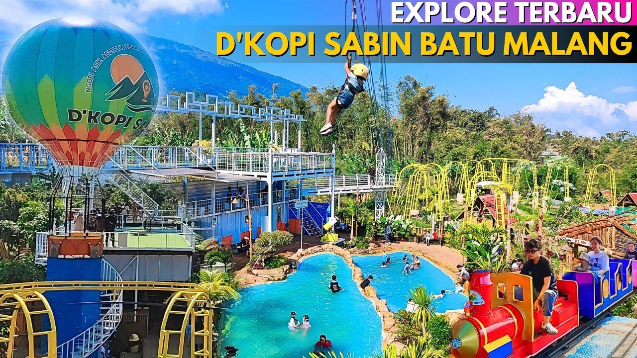 D'KOPI SABIN ‼ Cafe dan Wisata terbaru di batu malang ‼ tiket masuk cuma 5 Ribu