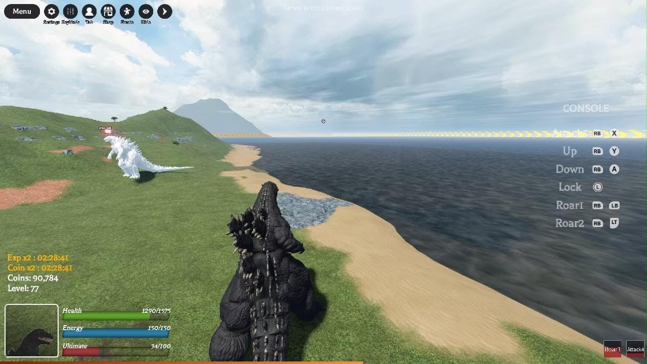 Heisei Godzilla gameplay PT: 1