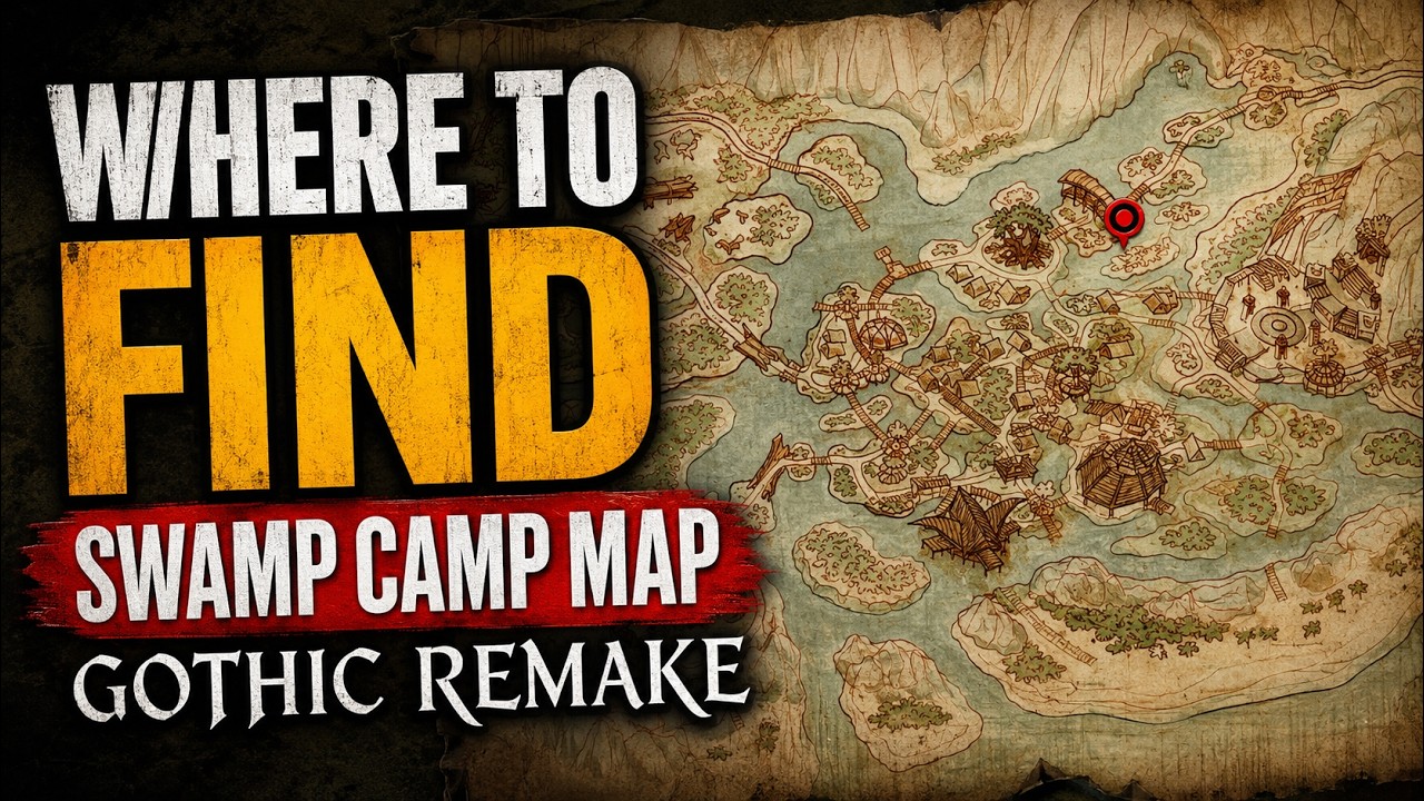 WHERE TO FIND SWAMP CAMP MAP - GOTHIC REMAKE