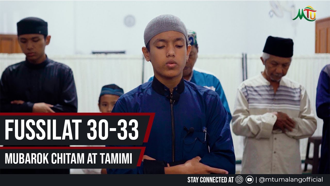 Surat Fussilat 30-33  Mubarok chitam at tamimi