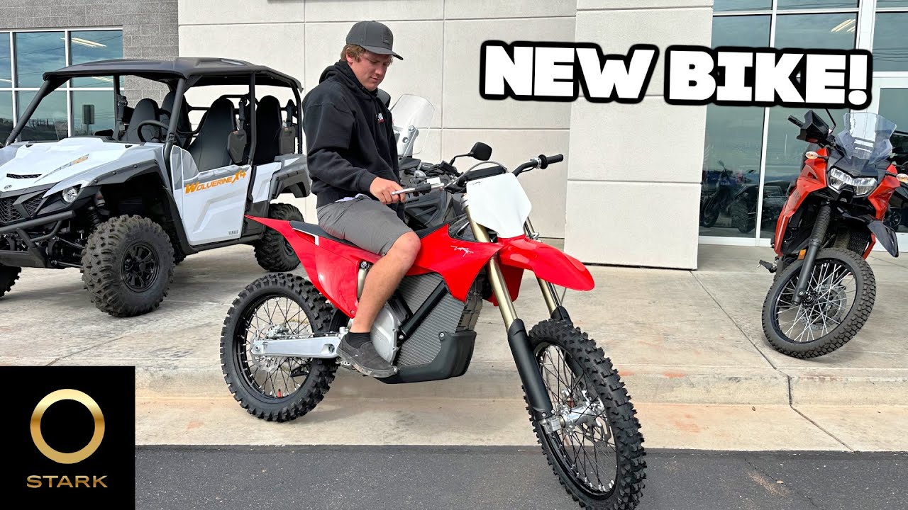 Taking Delivery Of ALL NEW Stark Varg Dirt Bike! 80+ Horsepower