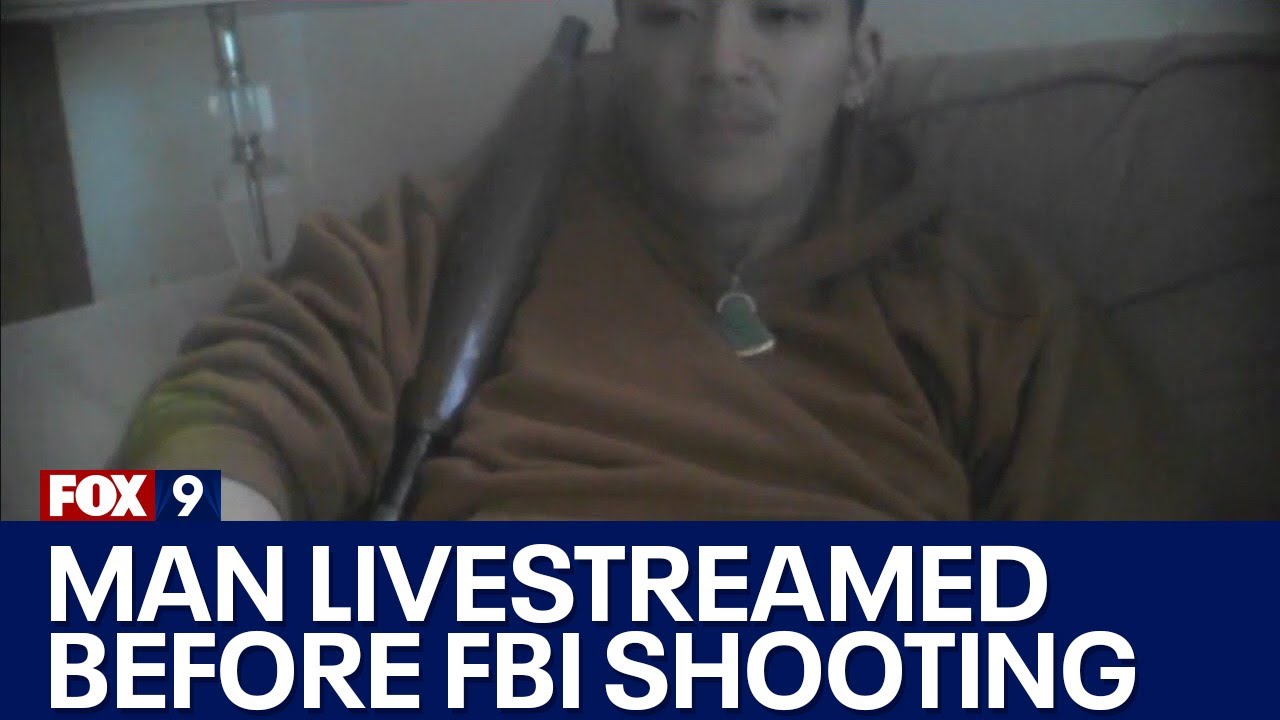 Man livestreamed standoff before FBI shooting