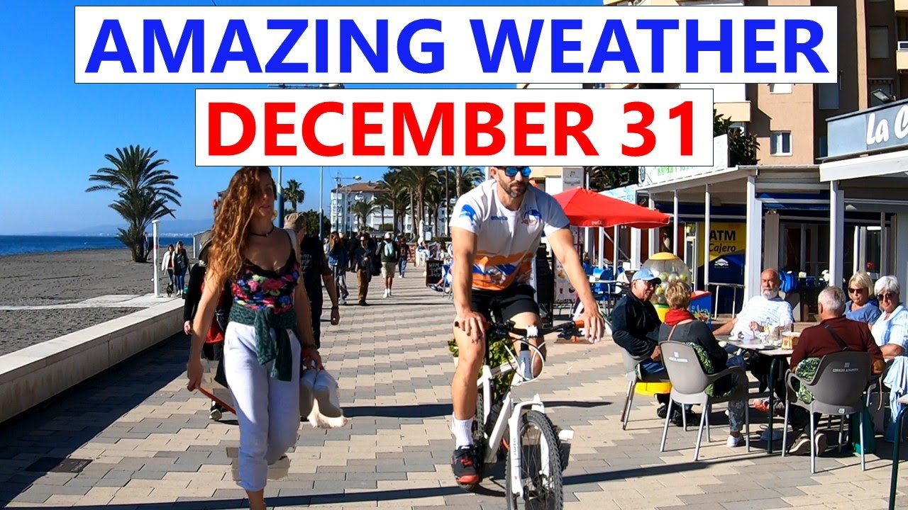 TORROX (the Little Germany) NEW YEAR´S EVE Malaga Spain Walk Promenade