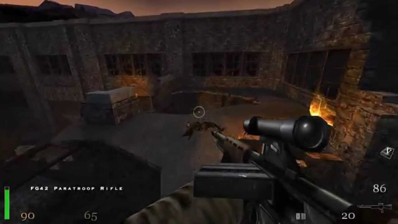 Return to Castle Wolfenstein - Mission 4, Part 2 (The Bombed Factory)