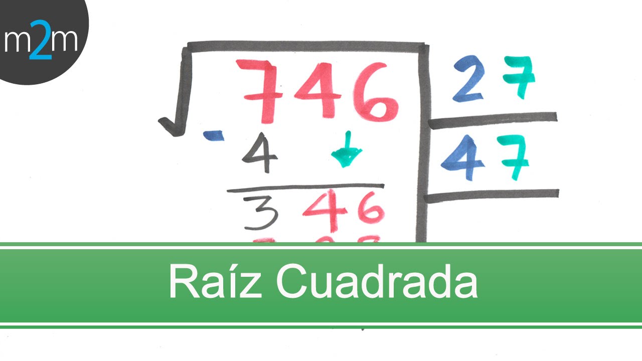Raíz cuadrada │Square root