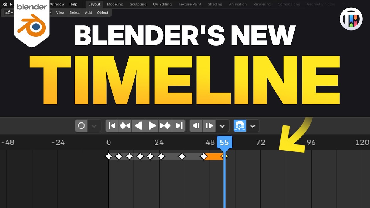 Blender 5.0's New Timeline - Beginner Keyframe Tutorial / Tips | TutsByKai