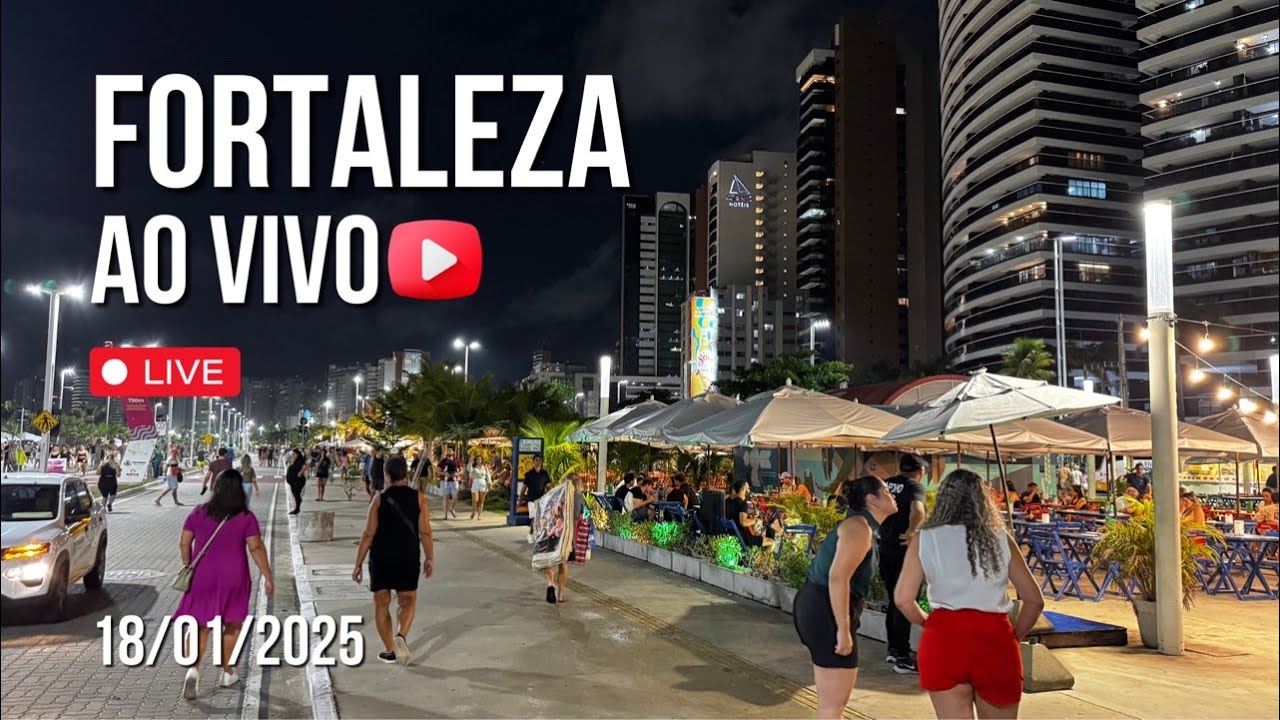 Ao Vivo na Beira Mar de Fortaleza!