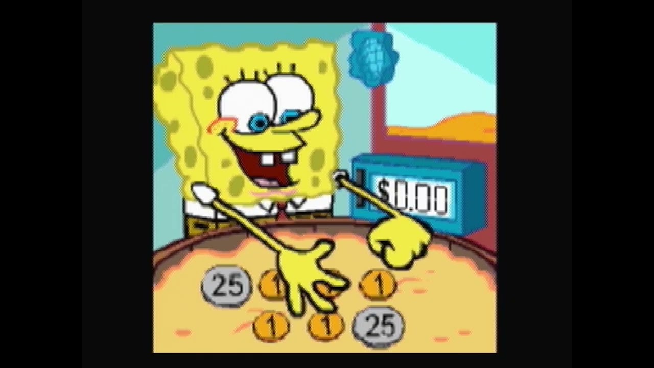 SpongeBob SquarePants Saves the Day (Leapster L-MAX) Gameplay
