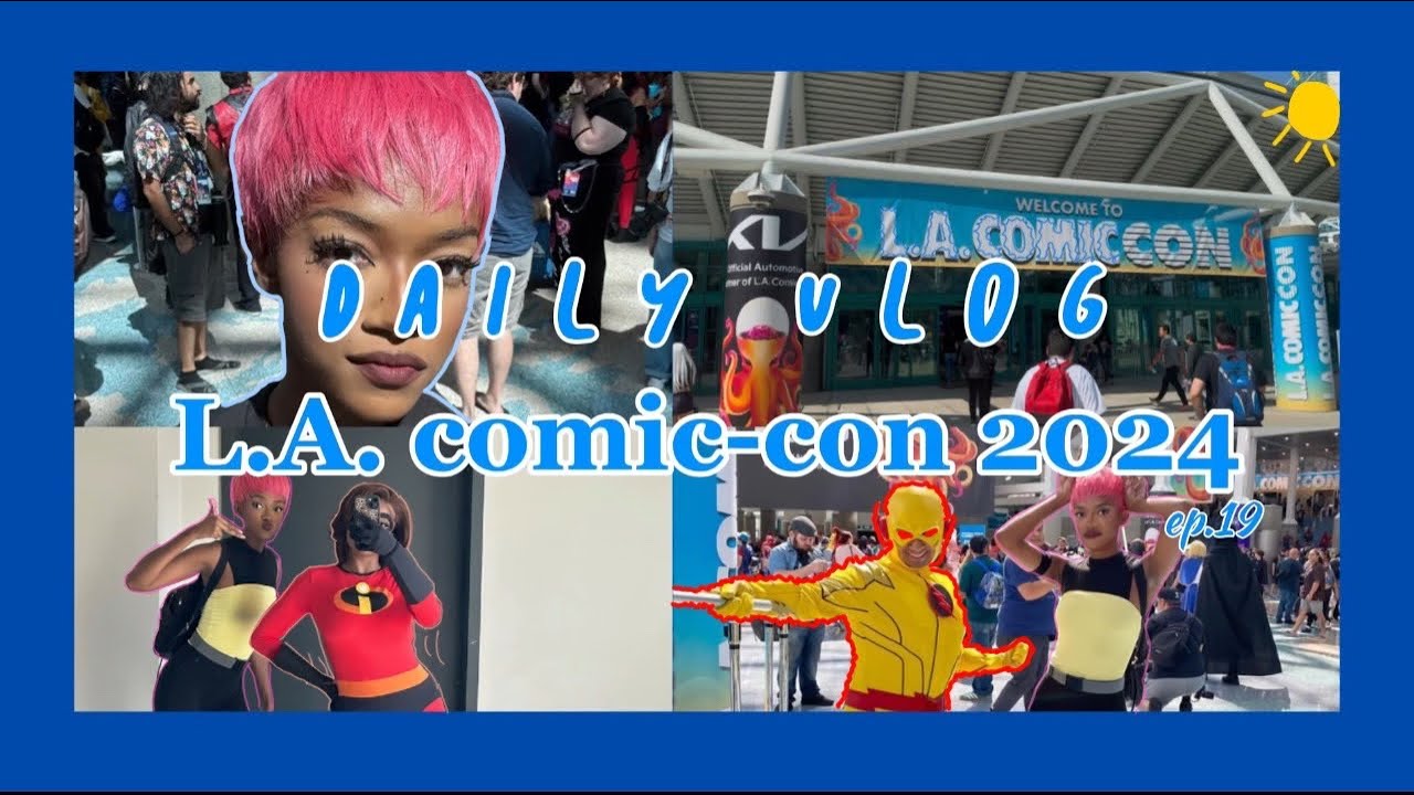 COMIC CON LA 2024 | cosplays, souvenirs, meet-ups| daily vlog ep.19