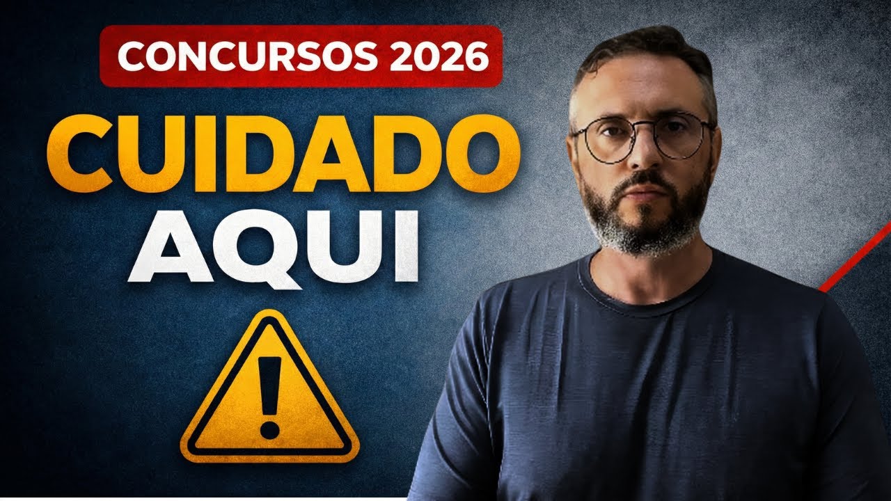 Concursos 2026: o que está REALMENTE PERTO de sair (e o que engana muita gente)