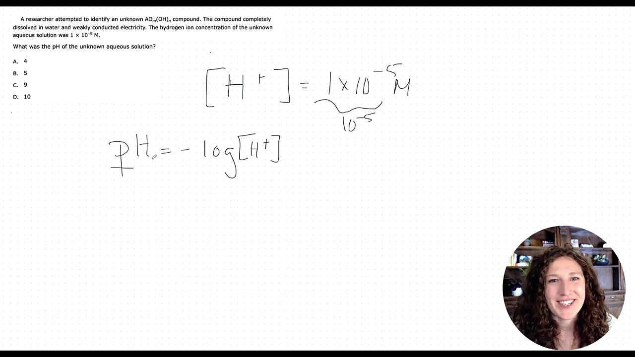 Math on The MCAT: Logarithms Part 1 - pH