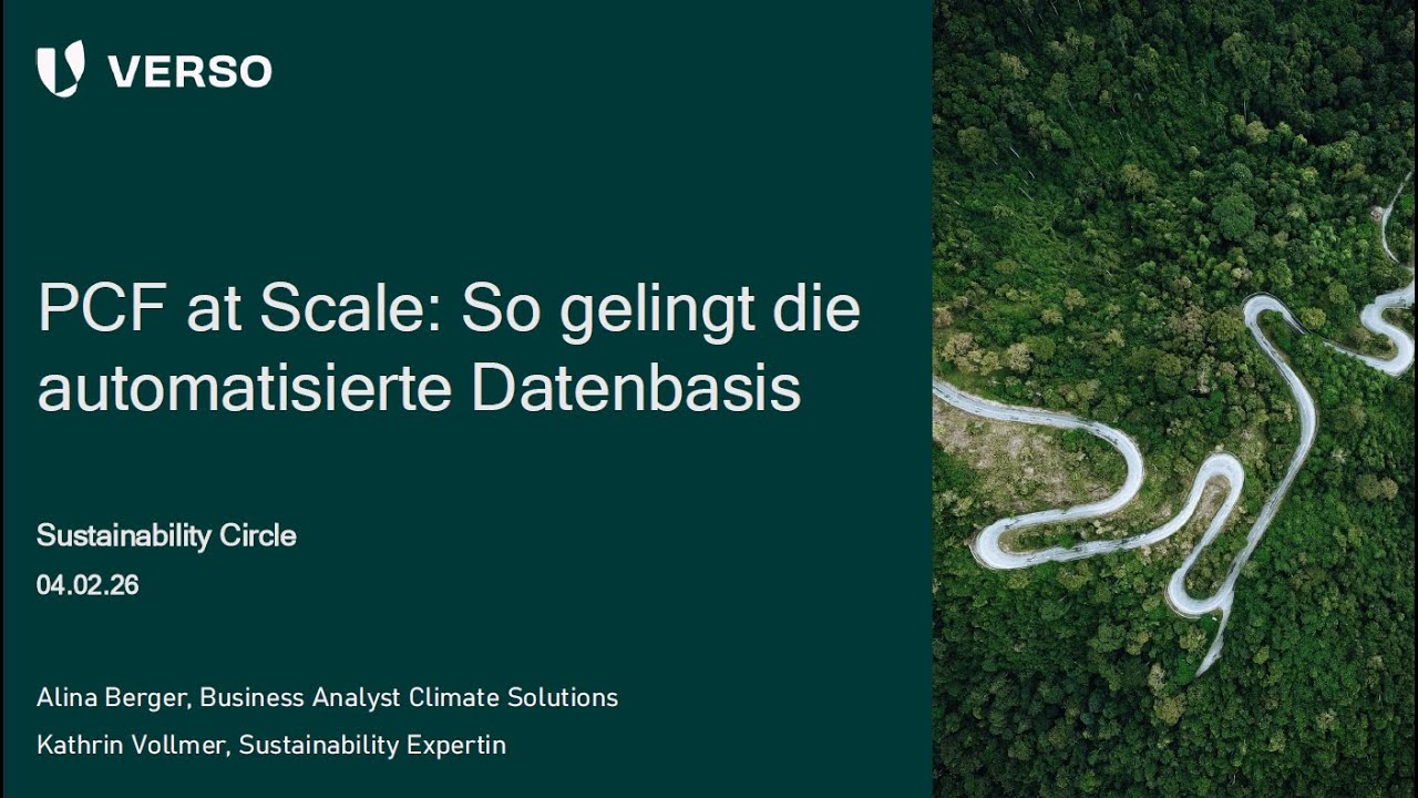 Verso im Sustainability Circle