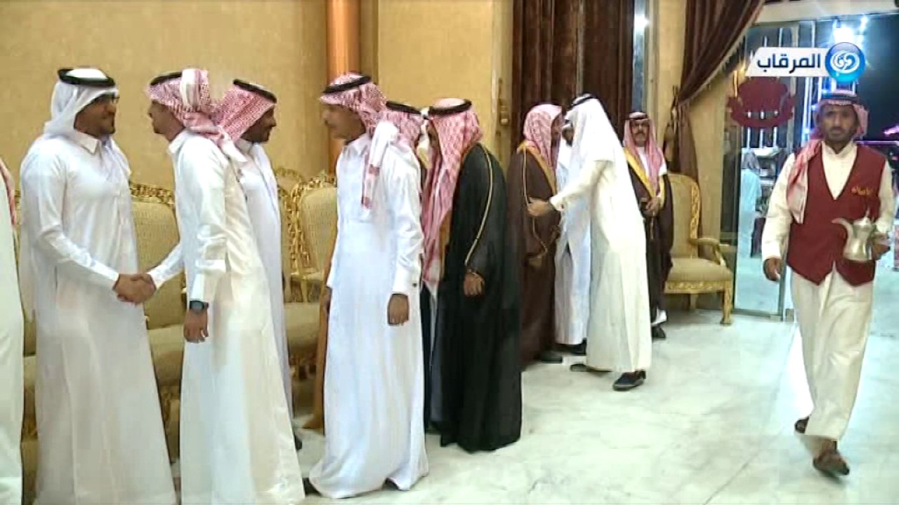 حفل الشاعر عويد ابن حمدي الذيابي بمناسبة زواج ابنه الشاب تركي عويد