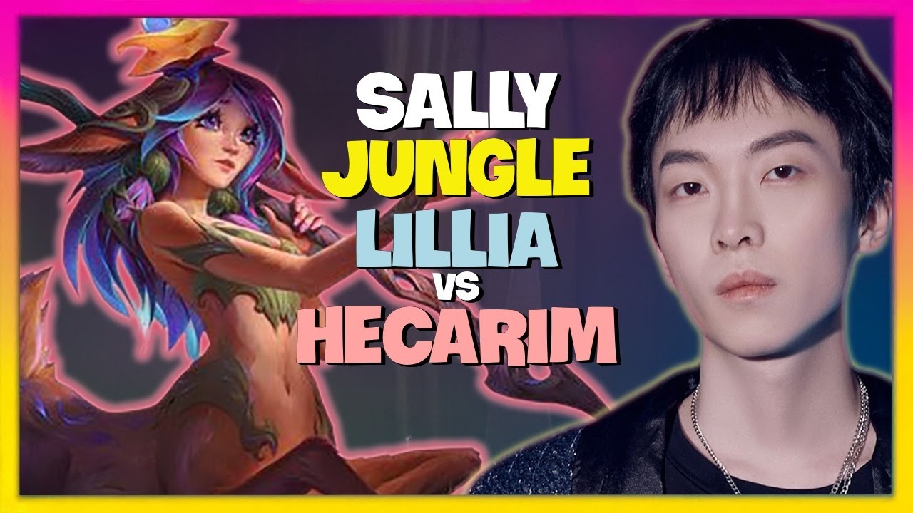 Challenger Sally Unleashes Lillia: Flawless Jungle Mechanics & Strategy Engsub