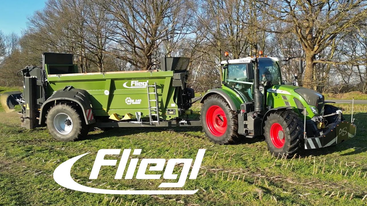 Spreading Lime And Manure | Fendt 724 + Fliegl | 2G Machines | 2025