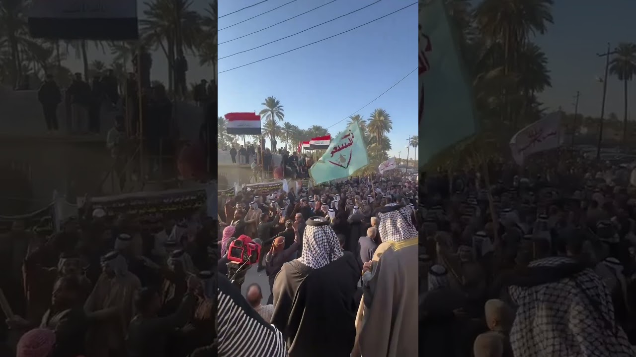 توافد العشائر العراقية لمضيف الشيخ الراحل صباح نوري السمرمد الحاج هتيمي زعيم المسعود …