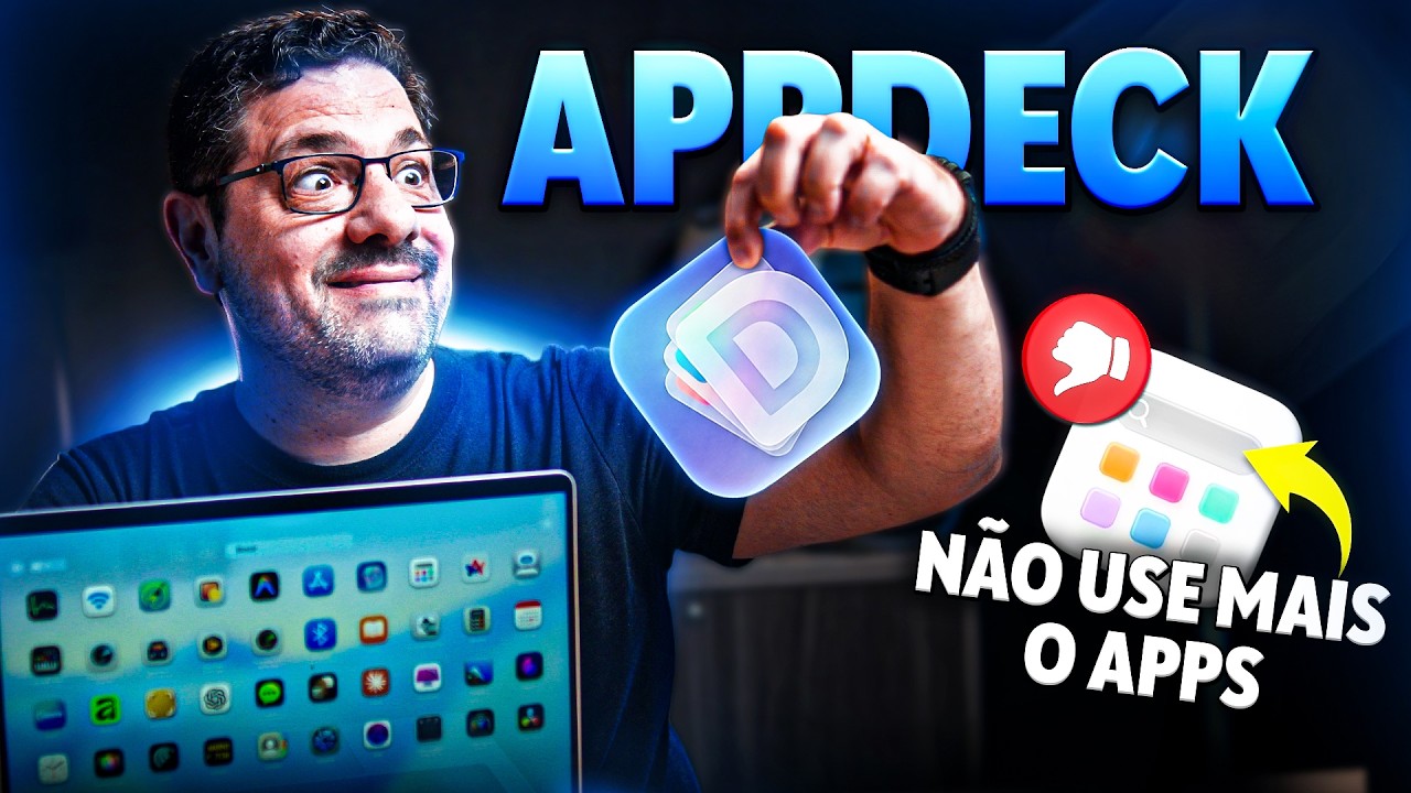 Não gosta do Apps no macOS Tahoe? Use o AppDeck | App Brazuca