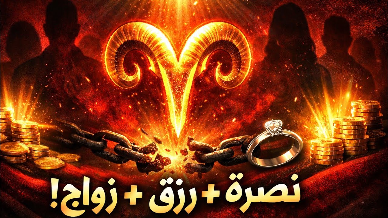 توقعات برج الحمل ♈ فك العقده الجنوبيه عنك🧐المنافقين من أهلك 👺مال من جهتين 💰 زواج 💍 نصره الله 💯 حب❤️