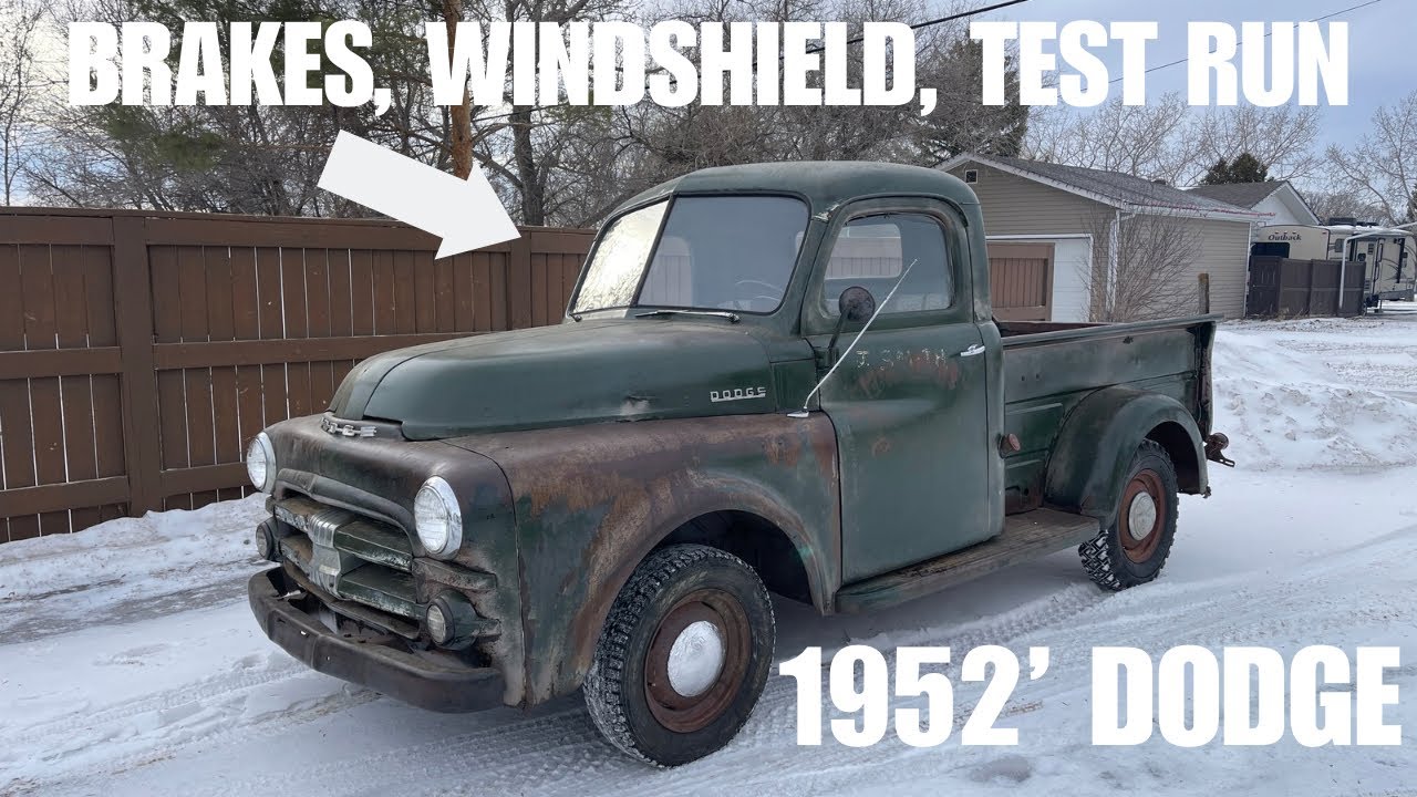 Доводка Dodge 1952 года до состояния, пригодного для тест-драйва.