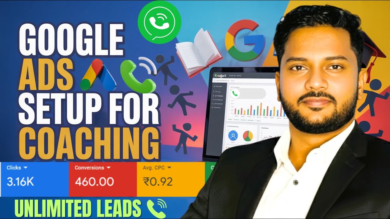 💡How to Run Google Ads for Coaching Classes | Google ads For Course and Training institute