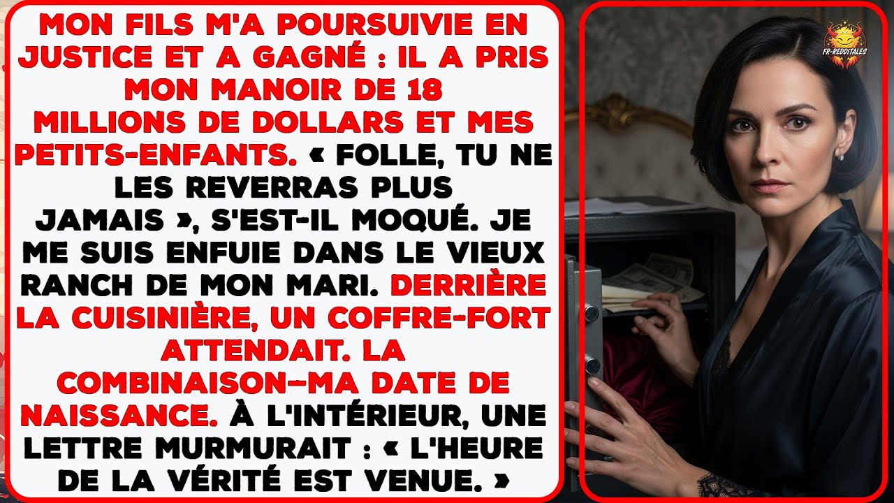 J’ai perdu 18 M$ et mes petits-enfants au tribunal — puis le coffre-fort a tout changé.
