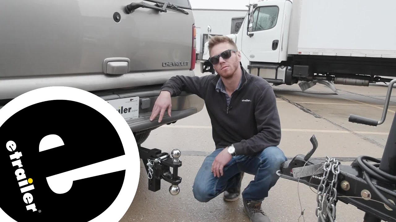 etrailer | Curt Adjustable Clevis and Pintle Hook Combo with 2" and 2-5/16" Balls Spec Review