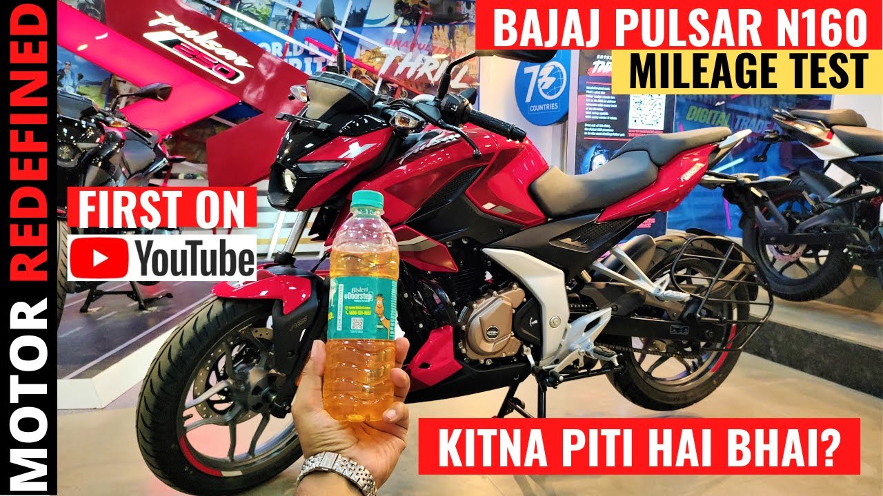 Finally Bajaj Pulsar N160 Mileage Test | Million Dollar Question - Kitna Deti Hai?