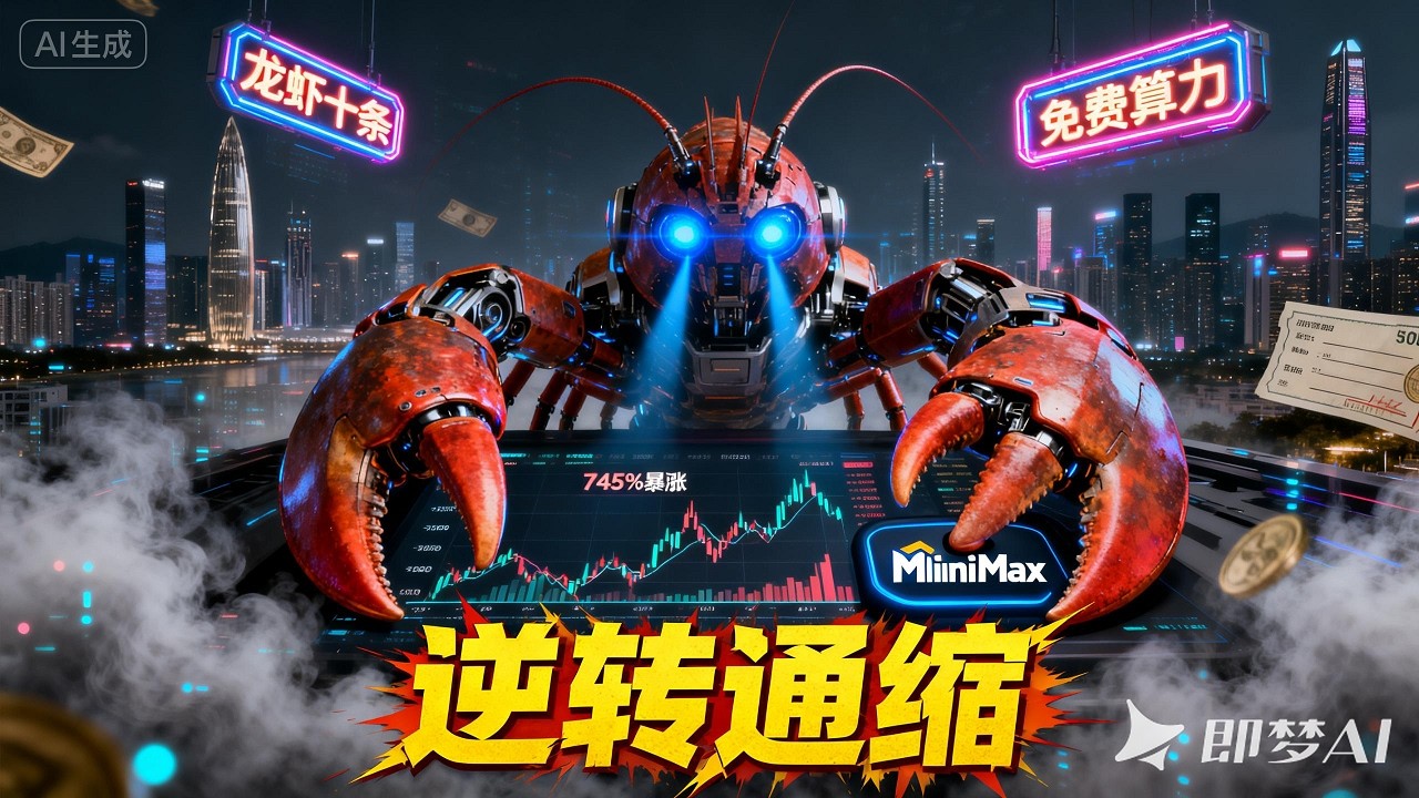 中國 AI 小龍蝦爆火！OpenClaw 逆轉通縮 科技巨頭瘋搶、政府砸 200 萬補貼     #AI 小龍蝦#OpenClaw#AI 代理人#黃仁勛#MiniMax#AI 革命#中國科技#逆轉通縮