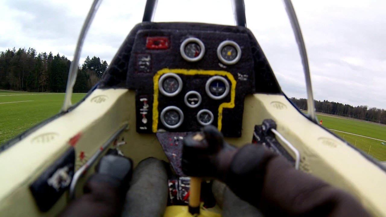 Mustang P51-B scale FPV Cockpit