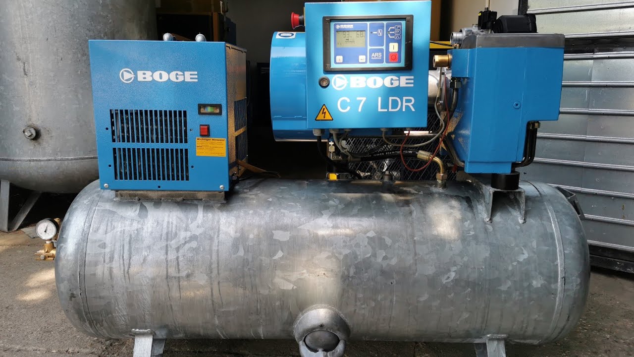 BOGE C 7 LDR screw air compressor