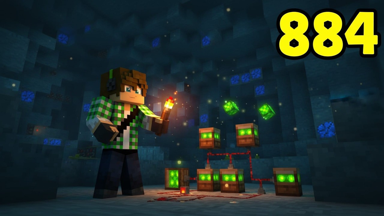 Minecraft ITA S6 E884 - Un pistone per compattare tutto