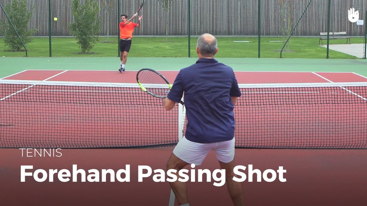 How to Hit a Forehand Passing Shot | Tennis