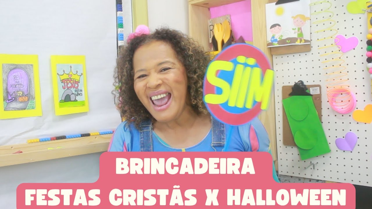 BRINCADEIRA FESTAS CRISTÃS X HALLOWEEN