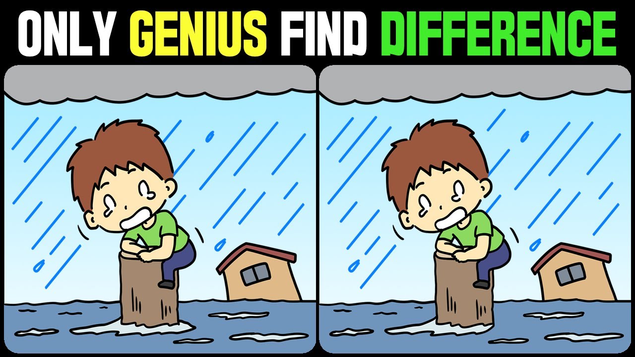 Spot The Difference : Only Genius Find Differences [ Find The Difference #242 ]