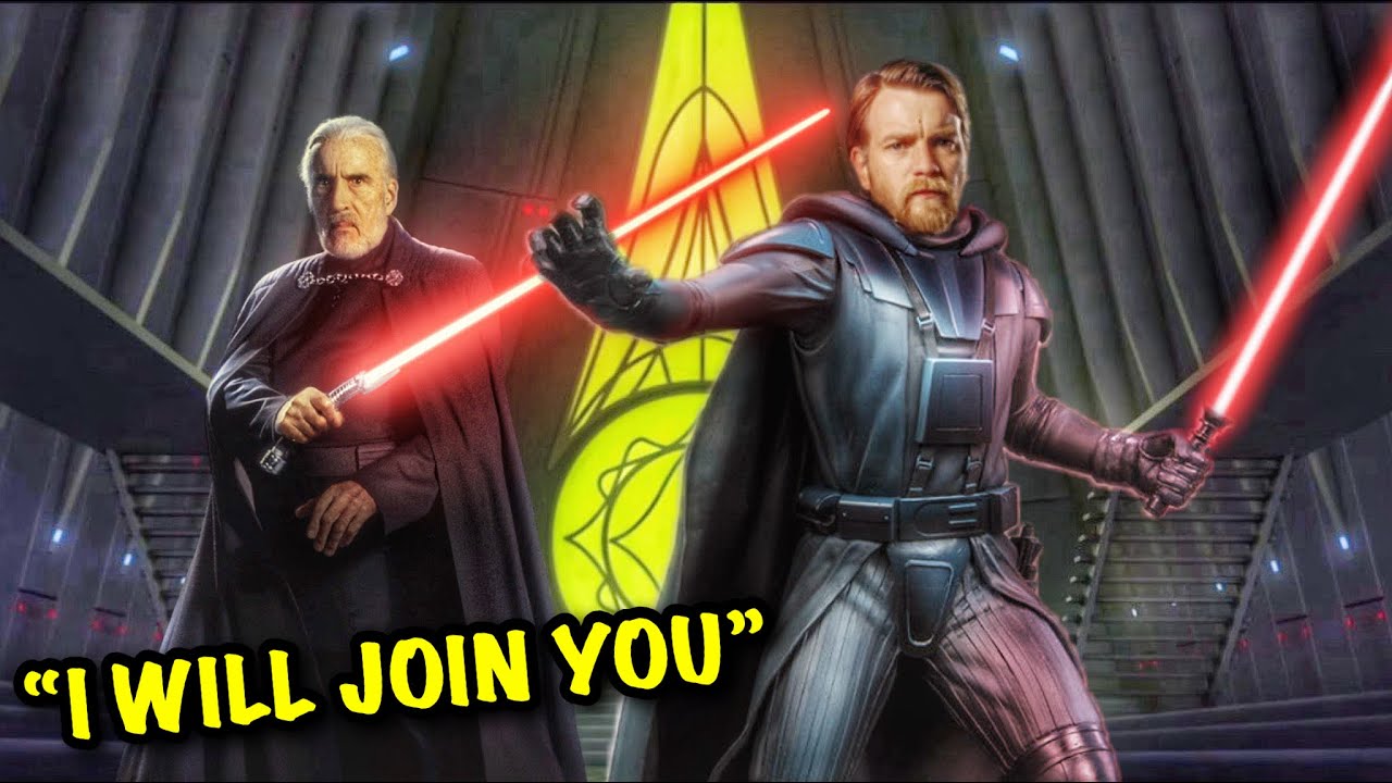 What If Obi Wan JOINED Dooku After Qui Gon Died
