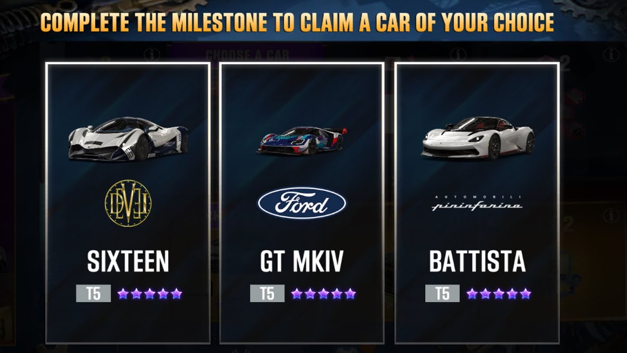 CSR2 Season 48 Race Pass - Which Cars to Pick?