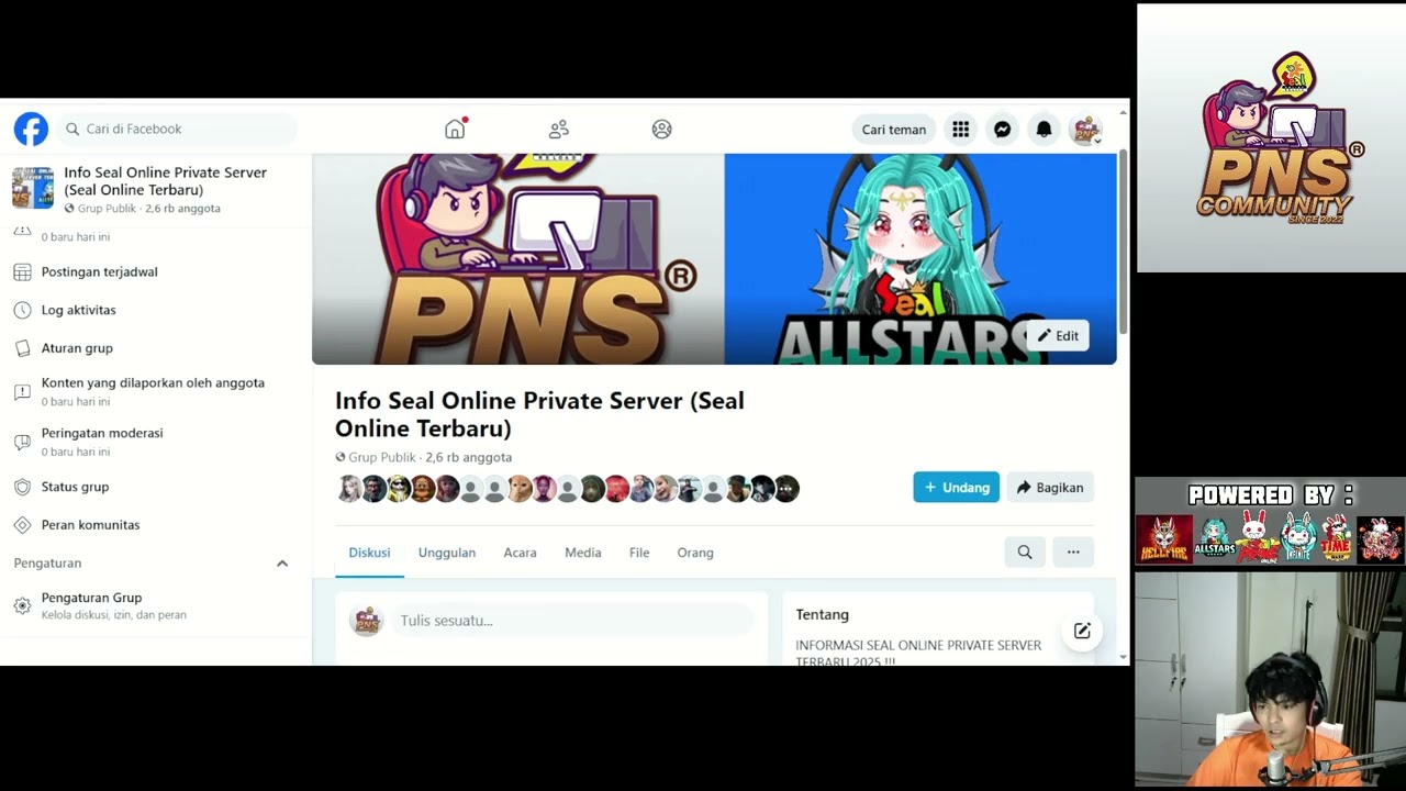 KOMUNITAS SEAL ONLINE PRIVATE SERVER INDONESIA [PNS GROUP] SINCE 2022 #sealonline #infoseal #atang