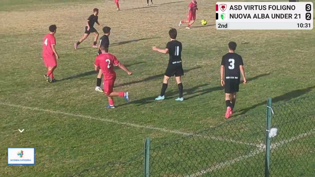 ASD VIRTUS FOLIGNO vs NUONA ALBA U21 II TEMPO PARTE I