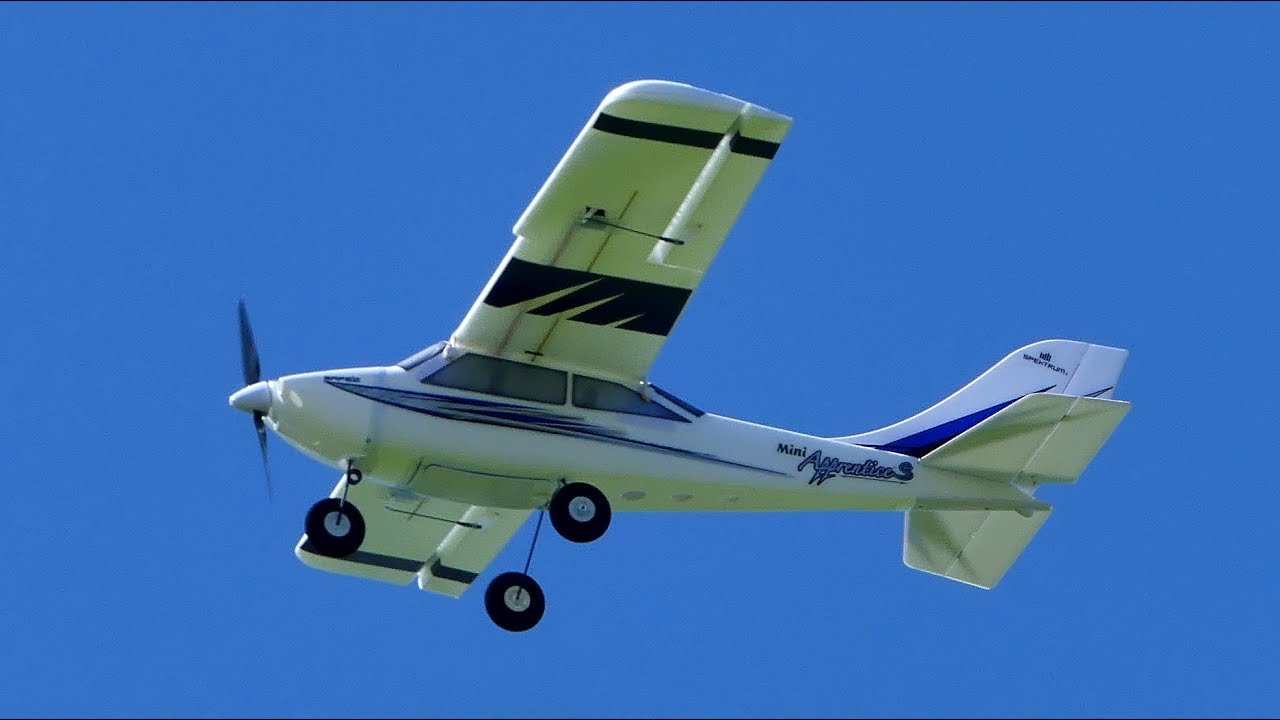 Maiden flight of our new Hobbyzone Mini Apprentice S club trainer