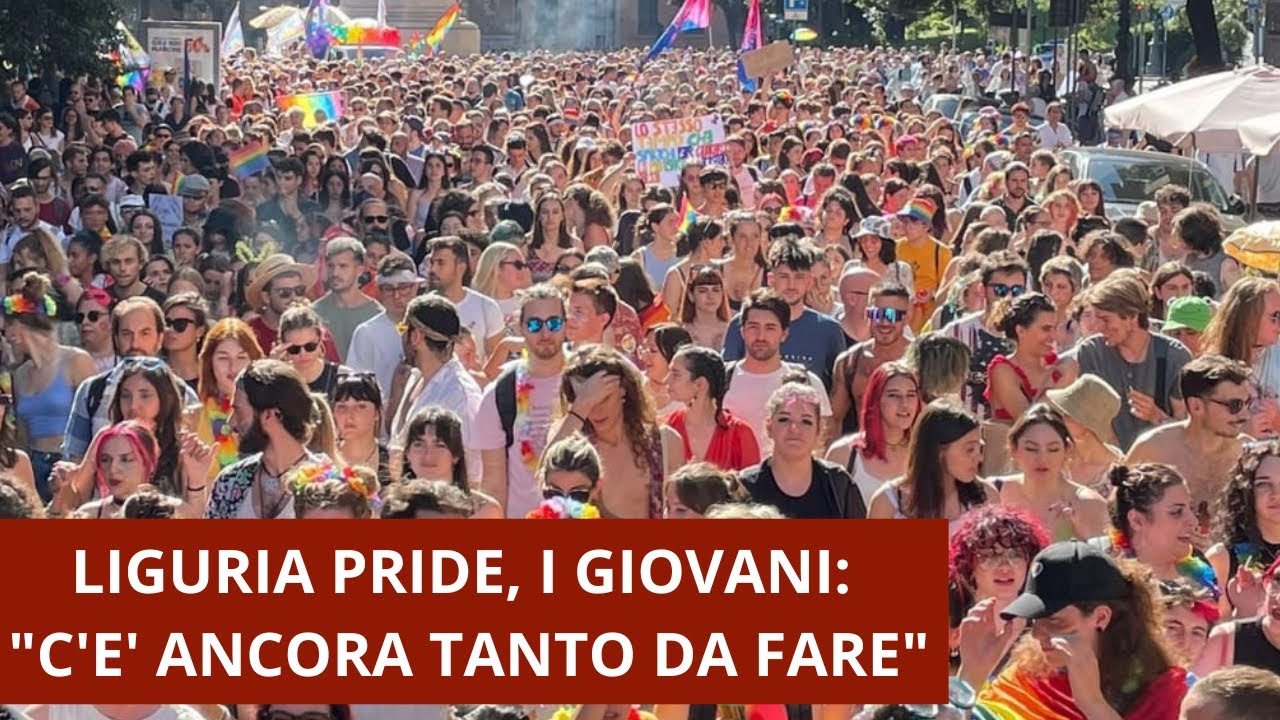 Il Liguria Pride invade le strade di Genova: 