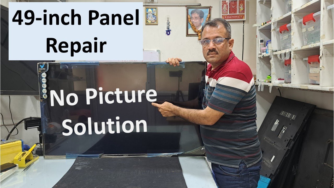 No Picture but Sound OK | 18Y_49HU11UP26AXSLV0.0 | Panel Repair | By Vinod Kenny