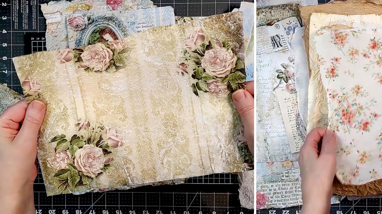 How To Turn Paper Into Faux Fabric. The Magic of Momigami. Helpful tips. No oil, cream or paste.