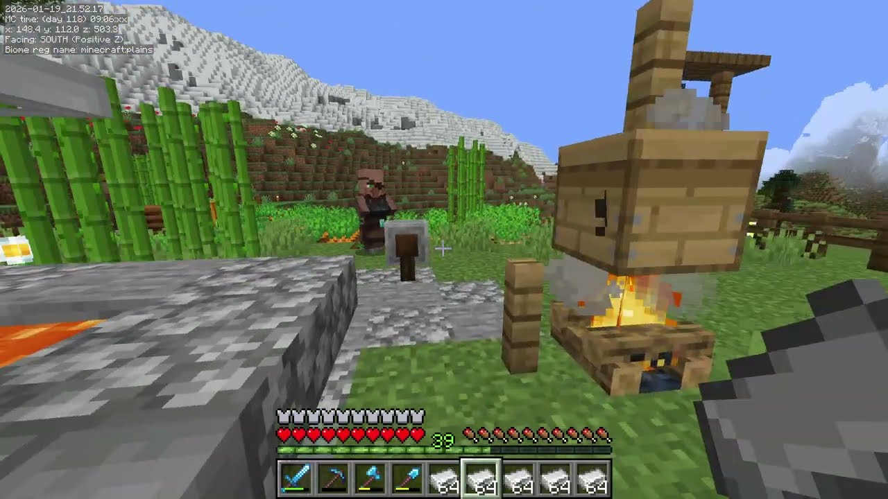 Minecraft Survival EP.3 | Slow Progress, Mining & Building