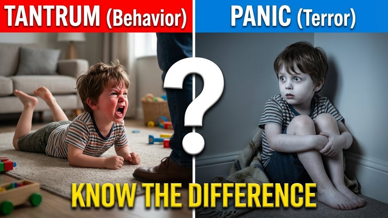 Is This a Tantrum or a Panic Response? Signs Parents Miss