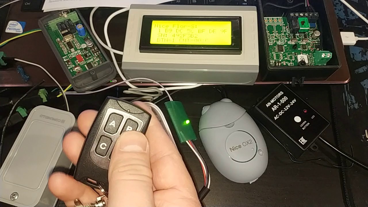Пульт Мульти-15 (DoorHan, AN-Motors, Came, Nice, GSN, FAAC RC, Tantos, Comunello, Beninca, Bytec)