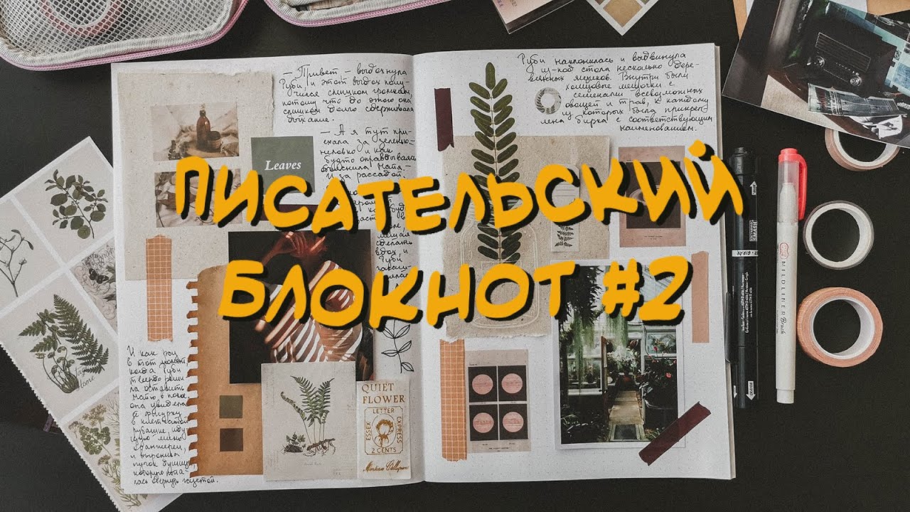 Писательский блокнот #2