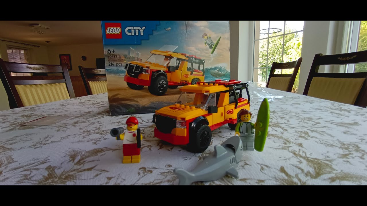 LEGO City Lifeguard Truck Building
