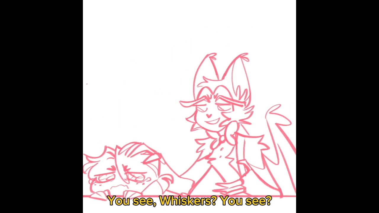 He's talking about Val don't worry #angeldust #animatic #animation #husk #huskerdust #husk #husker
